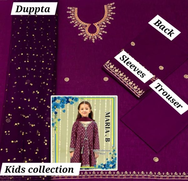 BRAND MARIA B kids LAWN collection - Image 2