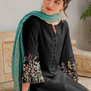 PURE LAWN 3PC EMBROIDERED(Replica BAROQUE)