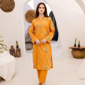 PURE LAWN 2PC EMBROIDERED