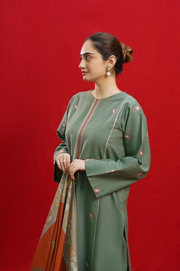 PURE LAWN 2PC EMBROIDERED