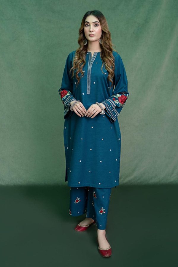 PURE LAWN 2PC EMBROIDERED