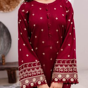 PURE LAWN 2PC EMBROIDERED