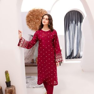 PURE LAWN 2PC EMBROIDERED